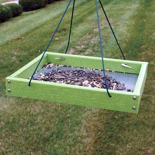Going Green Small Recycled Plastic Platform Feeder